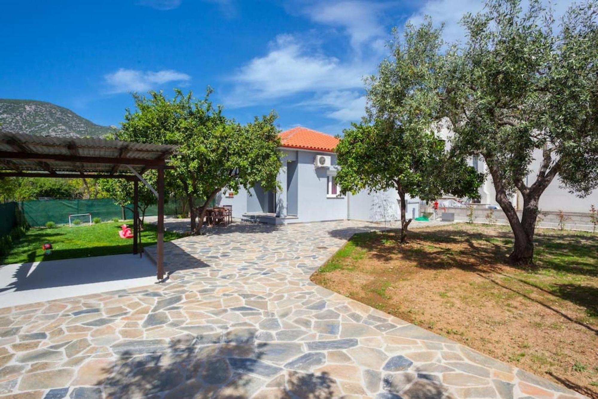 הוילה Aethra House In Agria Volou מראה חיצוני תמונה